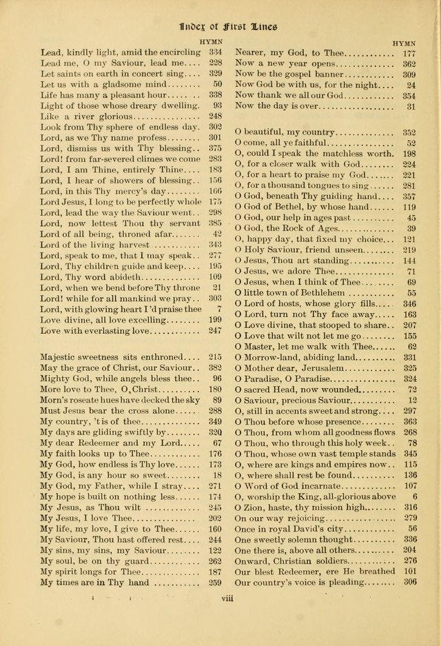 Hymns of Worship and Service. (Chapel ed.) page xii