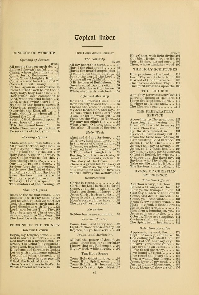 Hymns of Worship and Service. (Chapel ed.) page xv