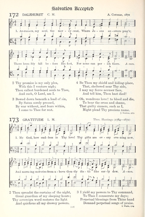 Hymns of Worship and Service: College Edition page 128