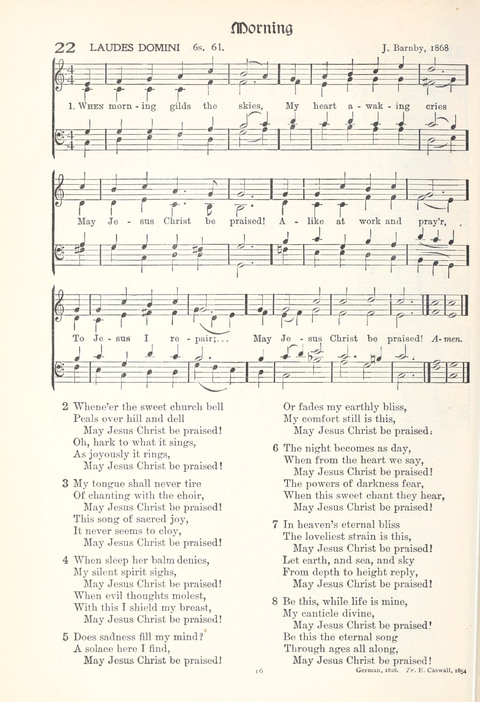 Hymns of Worship and Service: College Edition page 16