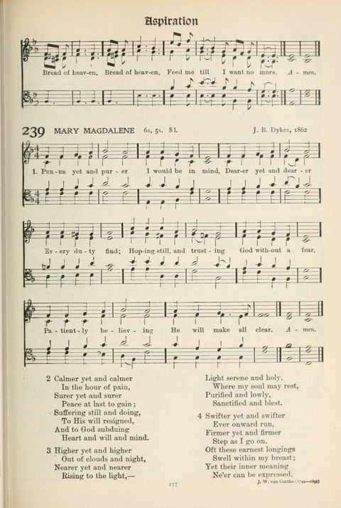 Hymns of Worship and Service: College Edition page 177