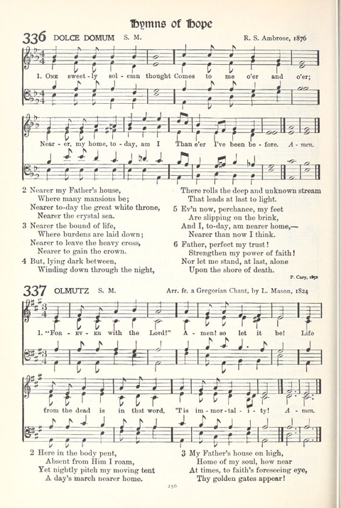 Hymns of Worship and Service: College Edition page 256