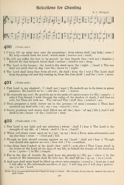 Hymns of Worship and Service: College Edition page 305