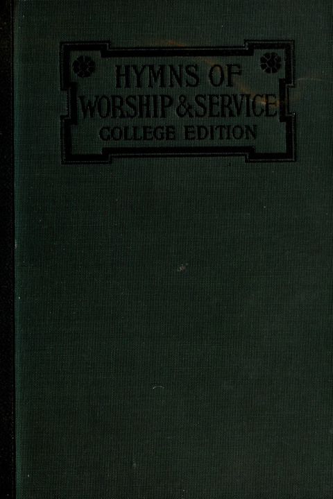 Hymns of Worship and Service: College Edition page cover