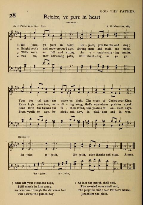 Hymns of Worship and Service: for the Sunday School page 26