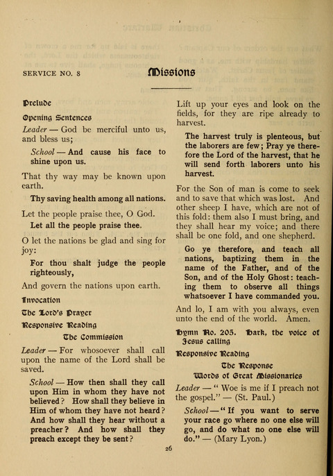 Hymns of Worship and Service: for the Sunday School page 324