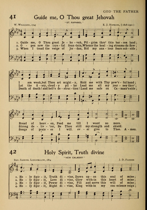 Hymns of Worship and Service: for the Sunday School page 36