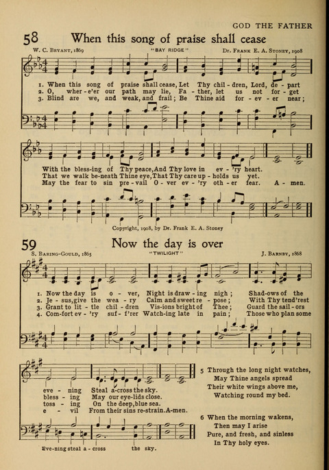 Hymns of Worship and Service: for the Sunday School page 48