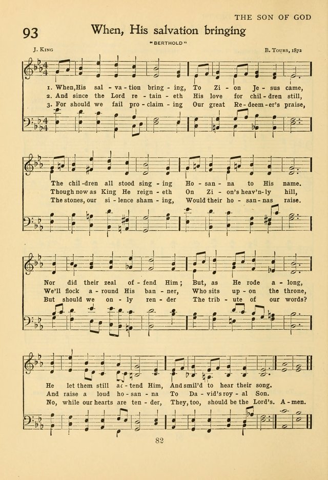 Hymns of Worship and Service: for the Sunday School page 101