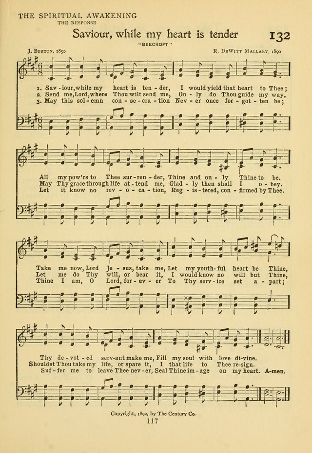Hymns of Worship and Service: for the Sunday School page 136
