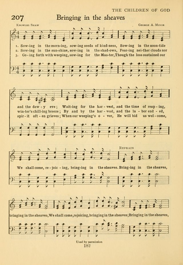 Hymns of Worship and Service: for the Sunday School page 201