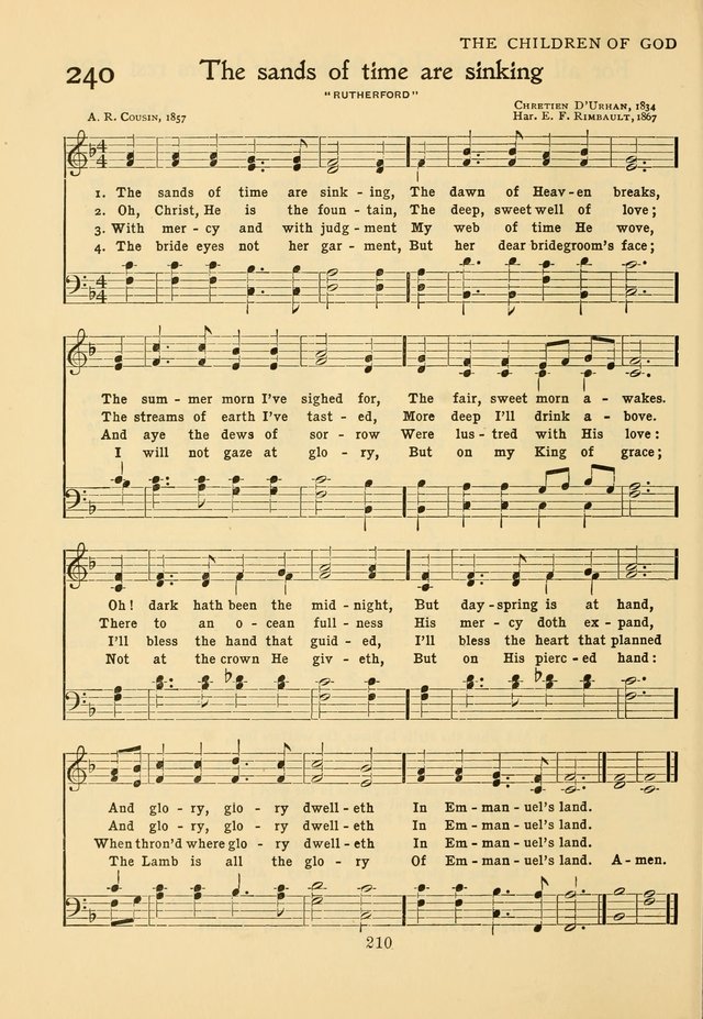 Hymns of Worship and Service: for the Sunday School page 229