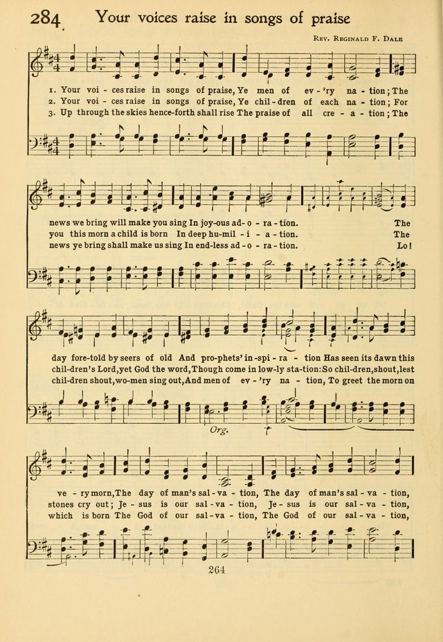 Hymns of Worship and Service: for the Sunday School page 285