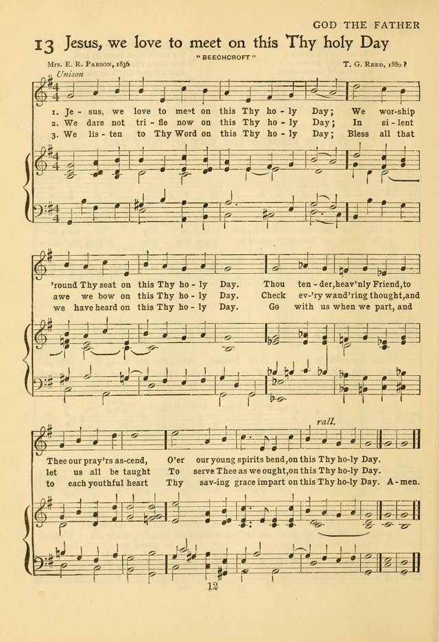 Hymns of Worship and Service: for the Sunday School page 31