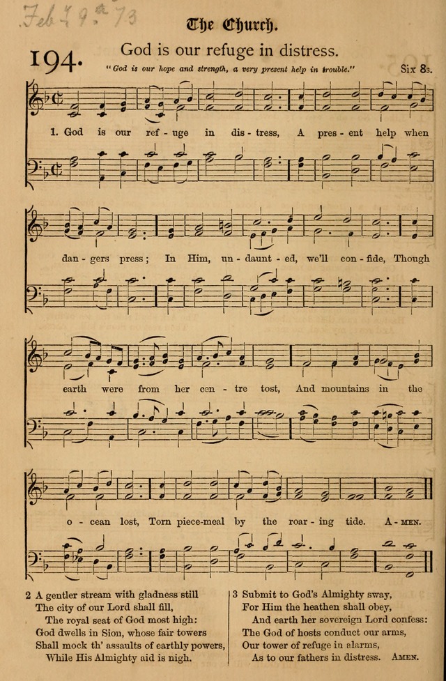 The Hymnal: with tunes old and new page 173