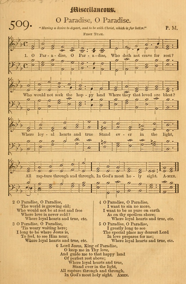 The Hymnal: with tunes old and new page 430