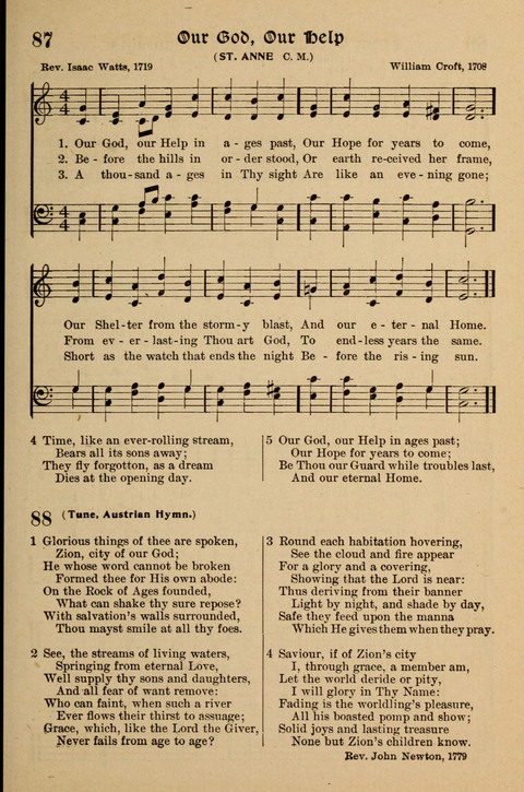 Hymns for Worship: for Use in the Sunday School, the Prayer Meeting and Home page 61