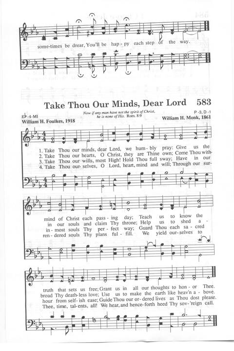 Hymns for Worship page 607