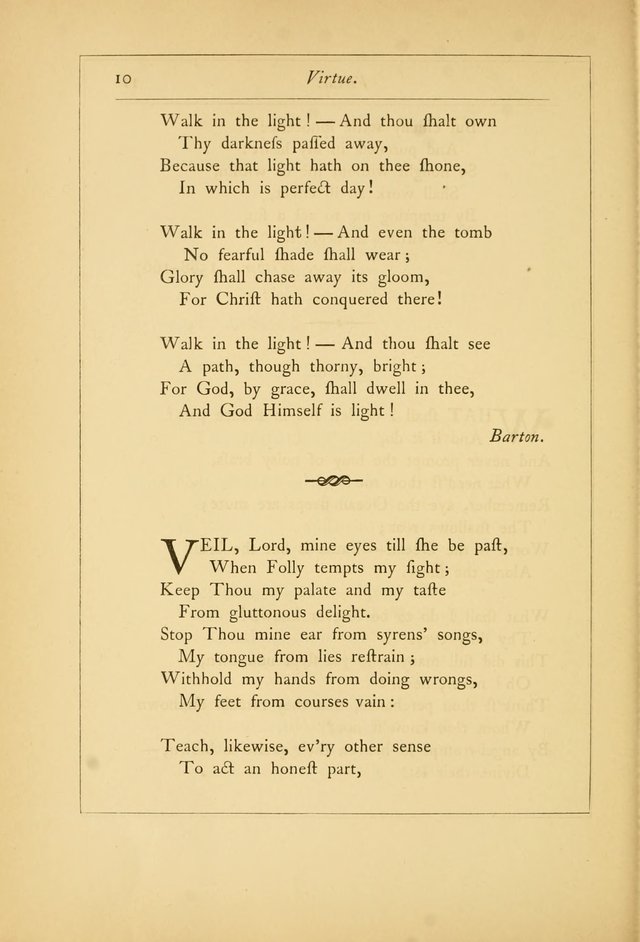 Hymns of the Ages: being selections from Wither, Cranshaw, Southwell, Habington, and other sources (2nd series) page 10