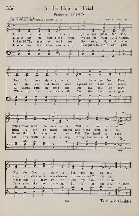 Hymns of the Christian Life page 256