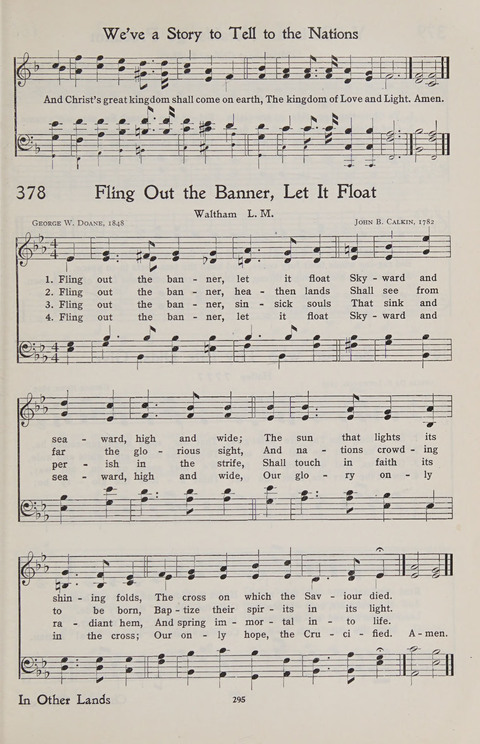 Hymns of the Christian Life page 291