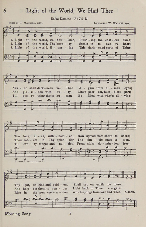 Hymns of the Christian Life page 5