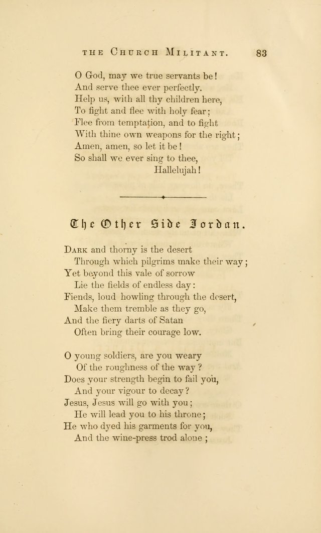 Hymns of the Church Militant page 83