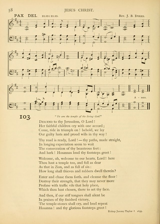 Hymns of the Church Universal page 73