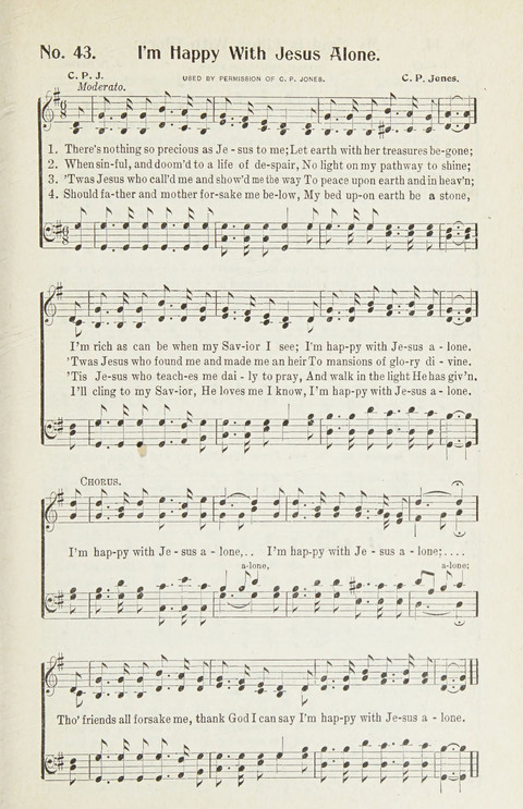 Hymns of Glory: for Sunday school, church, and revival meetings page 43