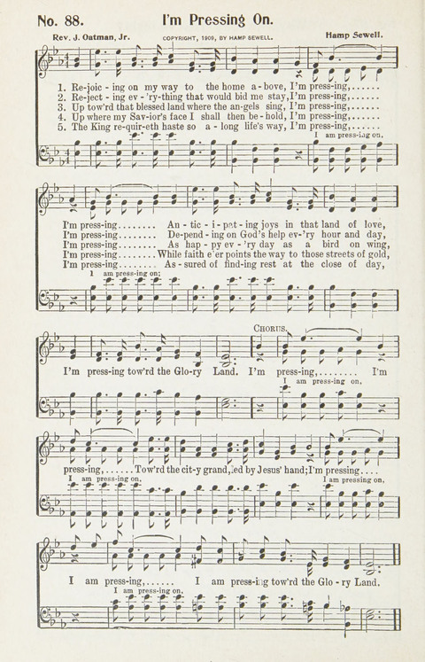 Hymns of Glory: for Sunday school, church, and revival meetings page 88