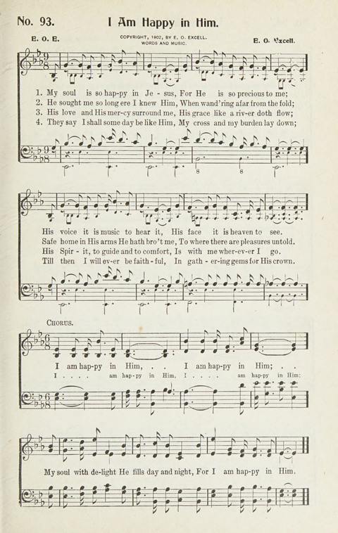 Hymns of Glory: for Sunday school, church, and revival meetings page 93