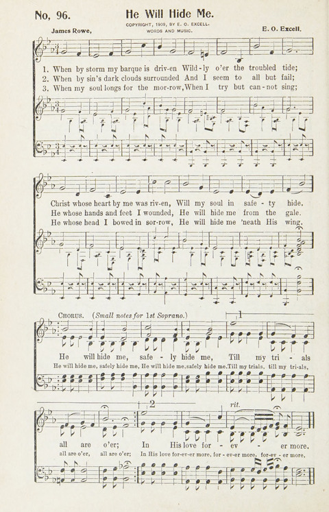 Hymns of Glory: for Sunday school, church, and revival meetings page 96