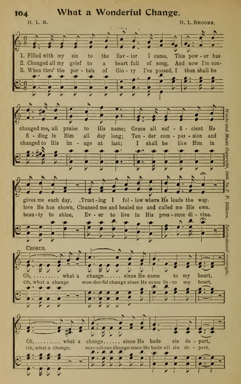 Hymns of His Grace: No. 1 page 102