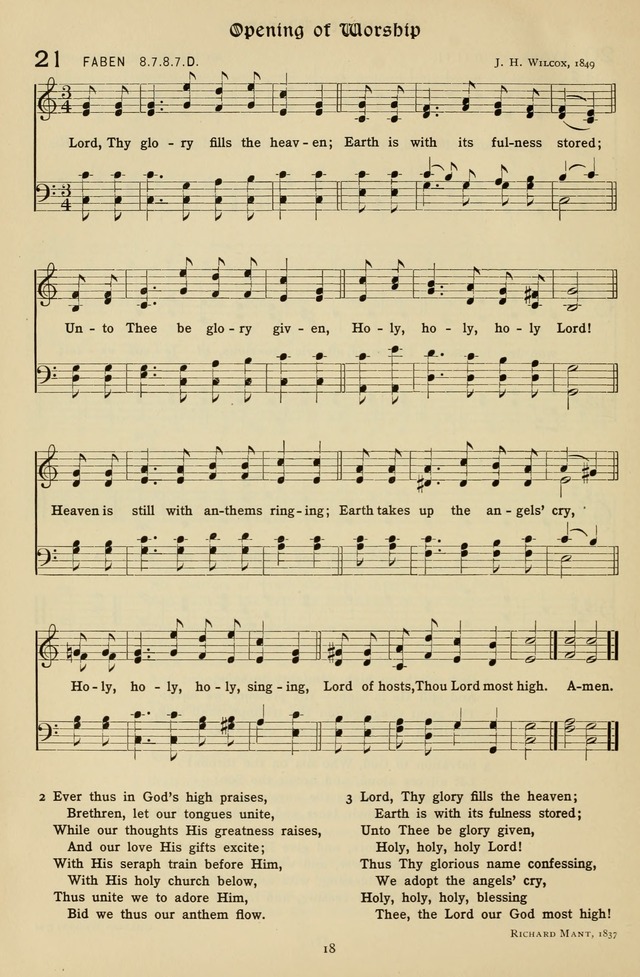 The Hymnal of Praise page 19