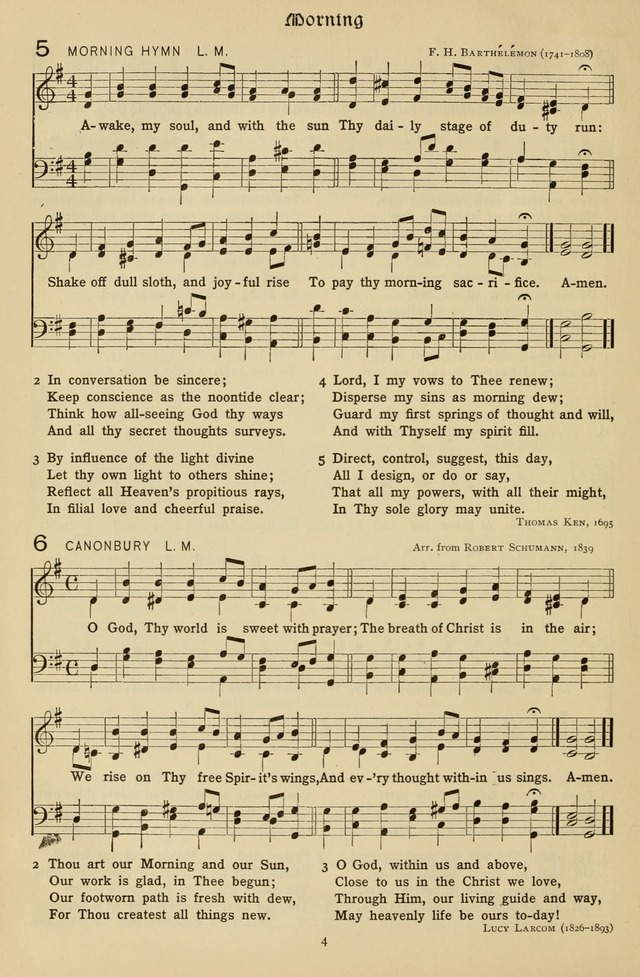 The Hymnal of Praise page 5