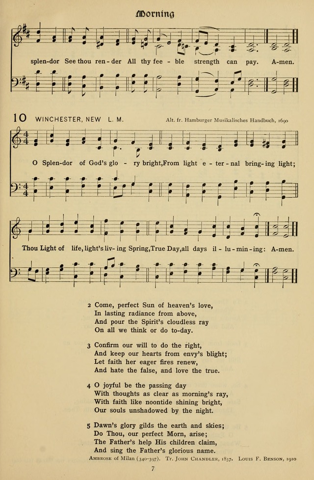 The Hymnal of Praise page 8