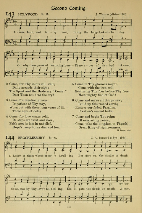 Hymns of Worship and Service: (12th ed.) page 106
