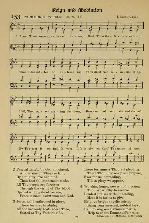 Hymns of Worship and Service: (12th ed.) page 114