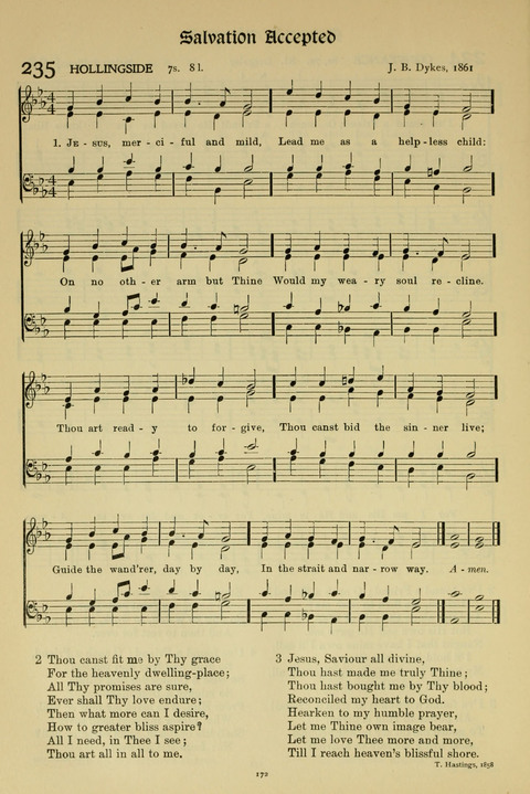Hymns of Worship and Service: (12th ed.) page 172