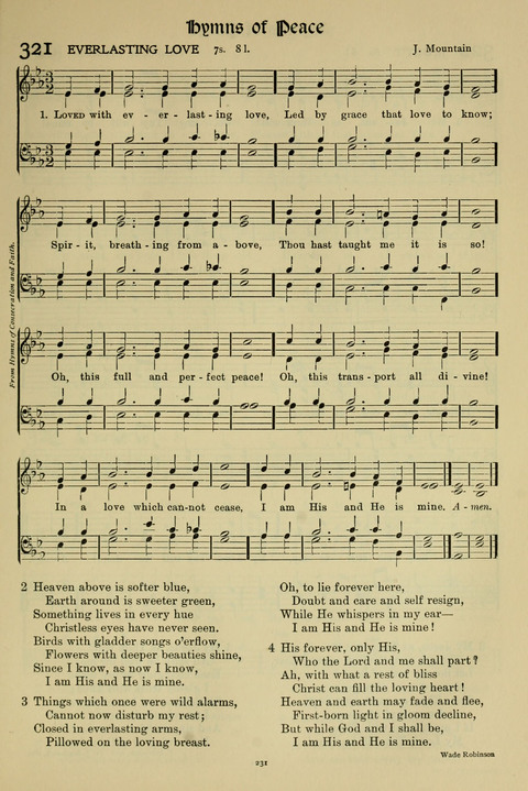 Hymns of Worship and Service: (12th ed.) page 231