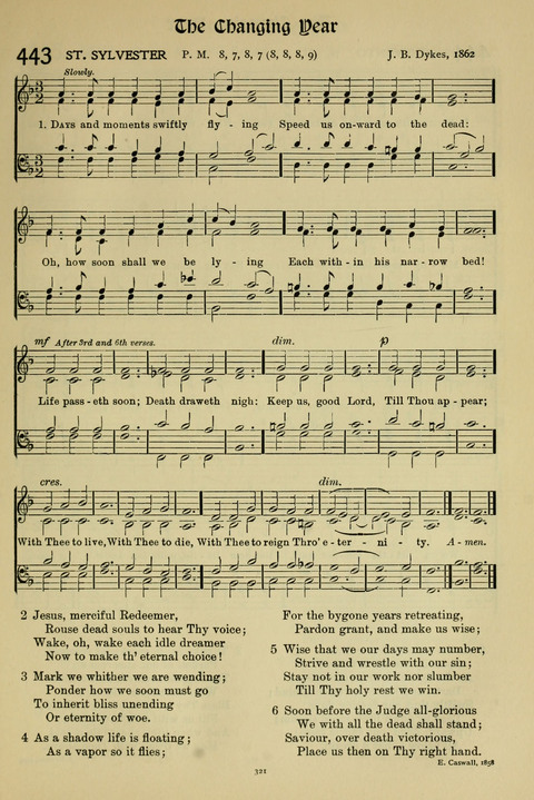 Hymns of Worship and Service: (12th ed.) page 321