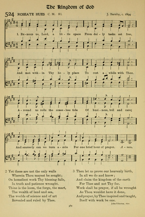 Hymns of Worship and Service: (12th ed.) page 382