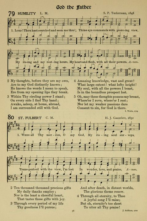 Hymns of Worship and Service: (12th ed.) page 56
