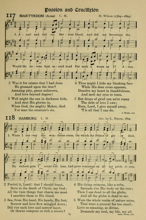 Hymns of Worship and Service: (12th ed.) page 85