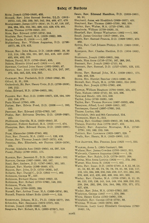 Hymns of Worship and Service: (12th ed.) page xxx
