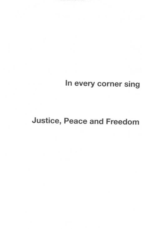 In Every Corner Sing: songs of God