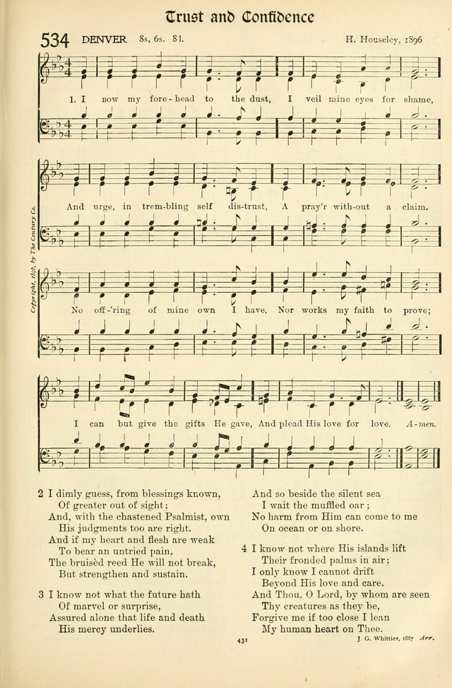 In Excelsis: Hymns with Tunes for Christian Worship. 7th ed. page 437