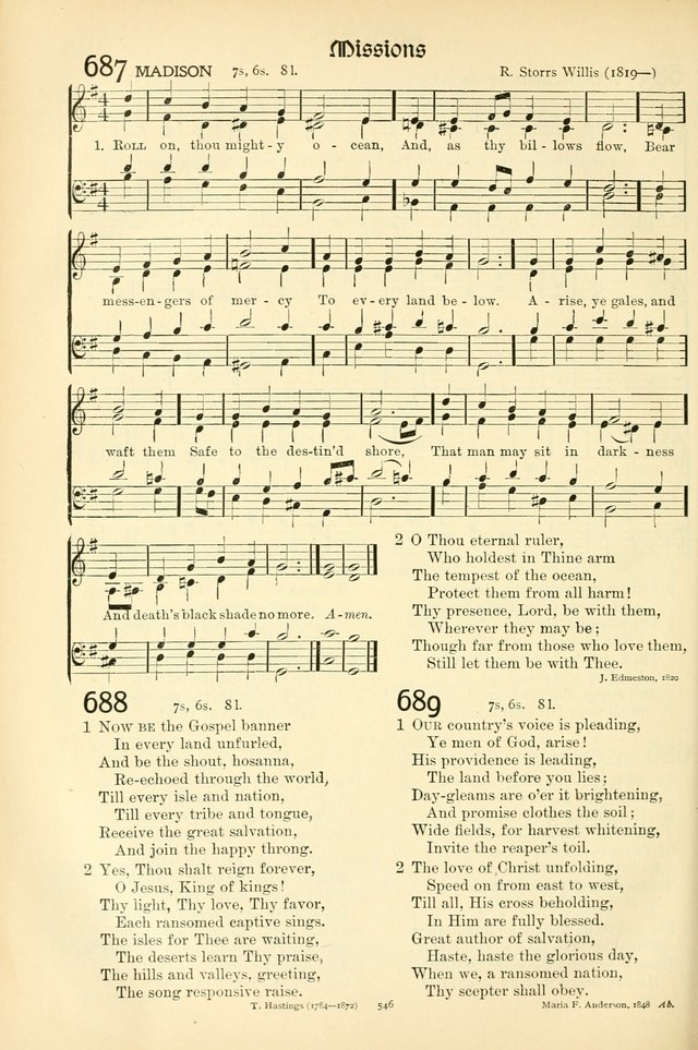 In Excelsis: Hymns with Tunes for Christian Worship. 7th ed. page 554