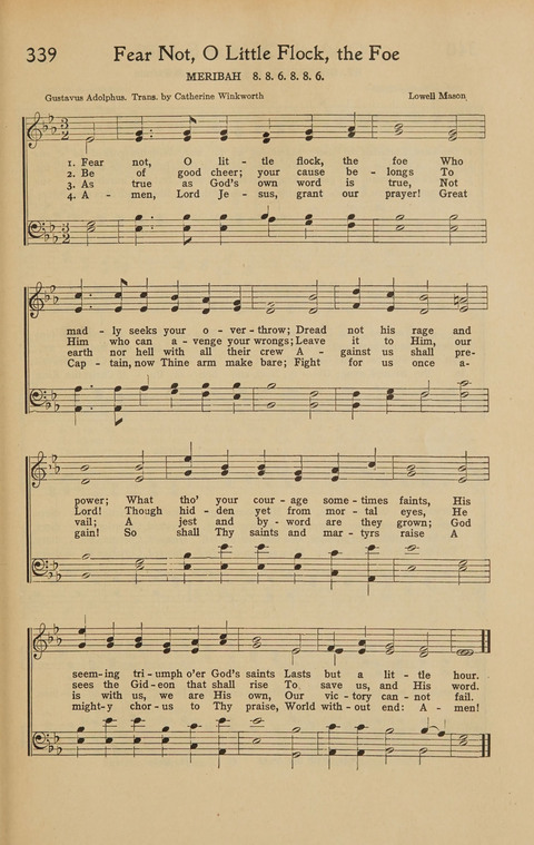 Immanuel Hymnal: with scripture responses for use by minister and people in public worship page 275