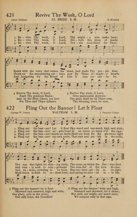Immanuel Hymnal: with scripture responses for use by minister and people in public worship page 339